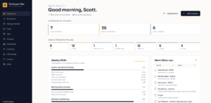 My Personal CRM Dashboard